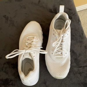 Nike Air white tennis shoes